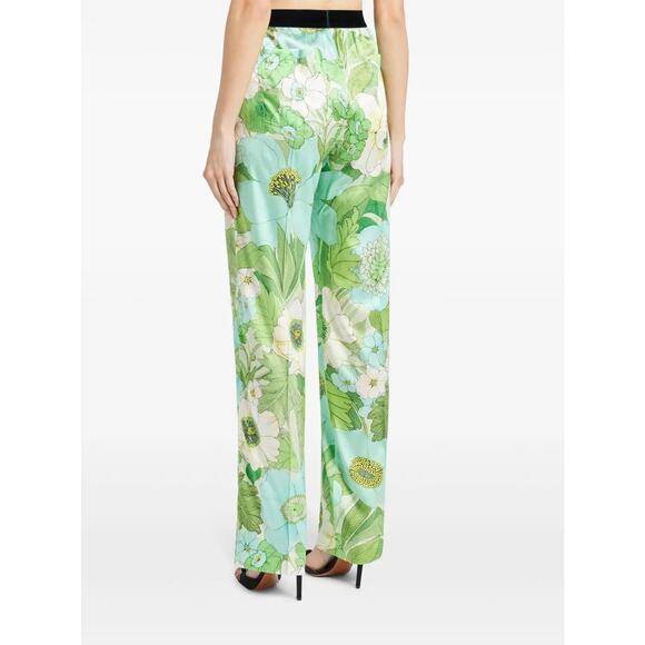 Tom Ford Floral-Print Silk-Blend Satin Pyjama Pants - XXS - Picture 4 of 5